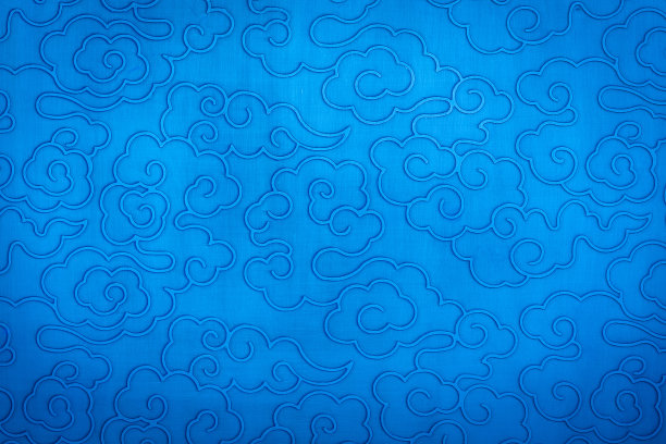 红色中国风喜庆门帘锣鼓烟花水波纹云朵背景海报升学宴谢师宴海报背景