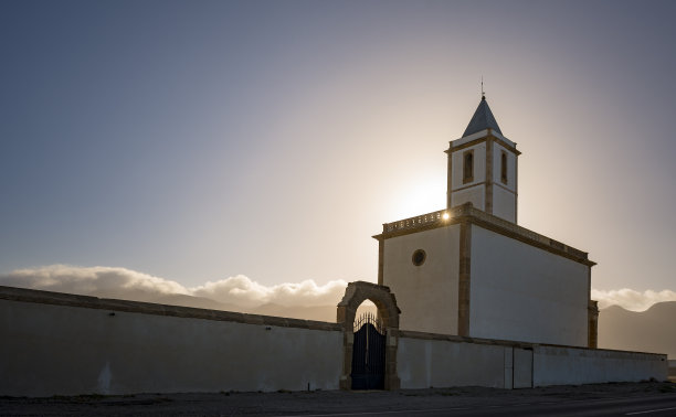 阿尔梅里亚，加塔角，拉斯萨利纳斯教堂