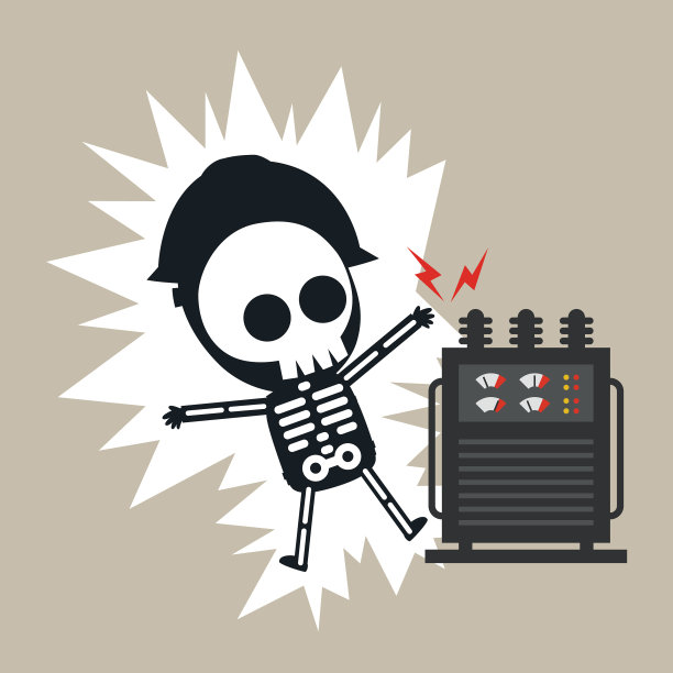 安全用电漫画插画-安全用电漫画插画设计图片素材-觅知网