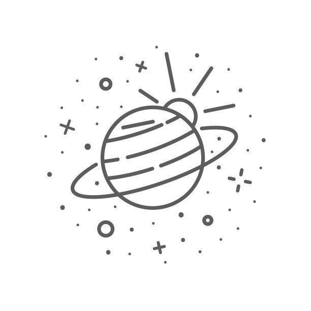 星球简笔画-星球简笔画素材-星球简笔画图片大全-觅知网