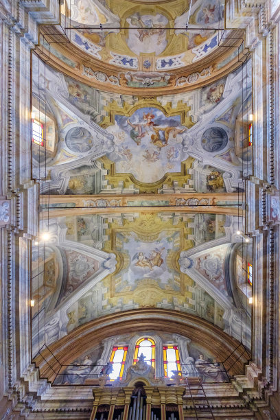 阿尔巴的圣朱塞佩教堂，20世纪。库尼奥省，皮埃蒙特，意大利北部