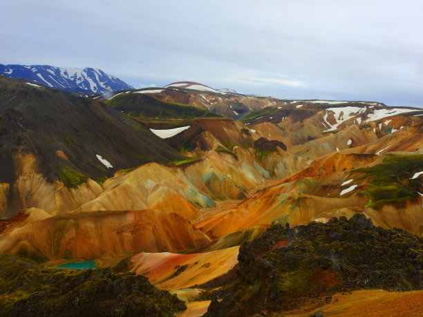 landmannalaugar彩色山