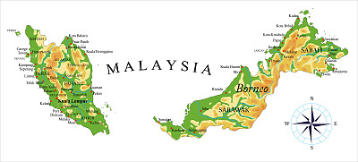 马来西亚物理图谱