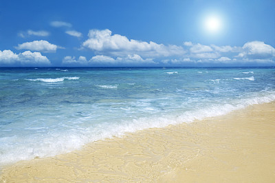 海滩