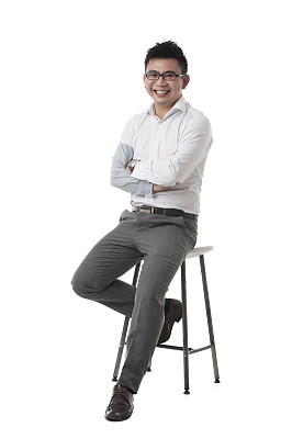 坐