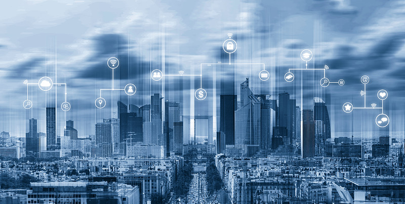 现代,城市,无线技术,互联网,智慧城市,传媒,未来,计算机网络,计算机图标,沟通
