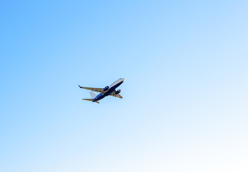 旅途,飞机,天空,高处,乘客,巨大的,蓝色,军用机,飞