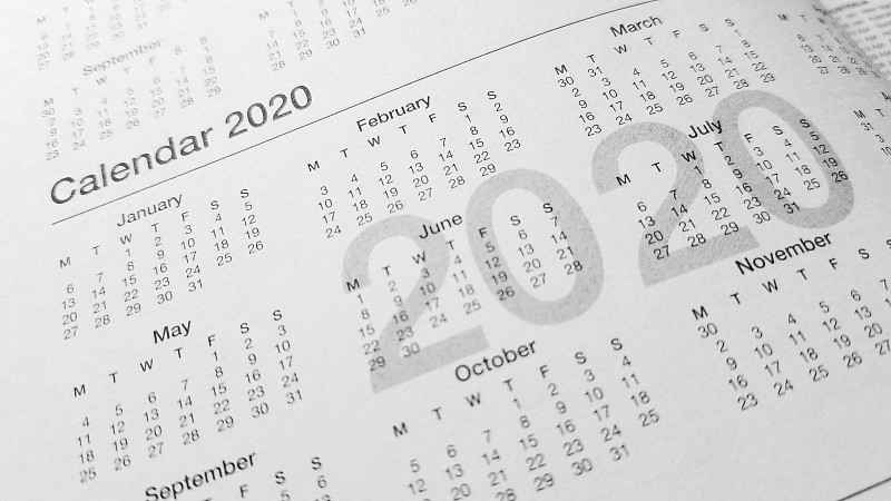 鼠年,做计划,日历,数字化显示,剪贴路径,商务,触摸屏,2020,事件,计算机