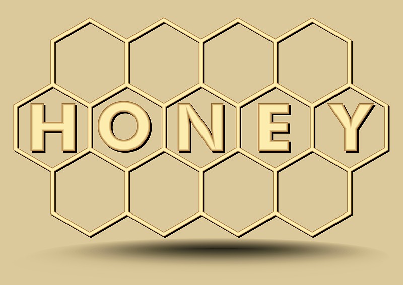 蜂蜜,黄金,六边形,雕刻图像,蜂箱,华丽的,健康保健,几何形状,药