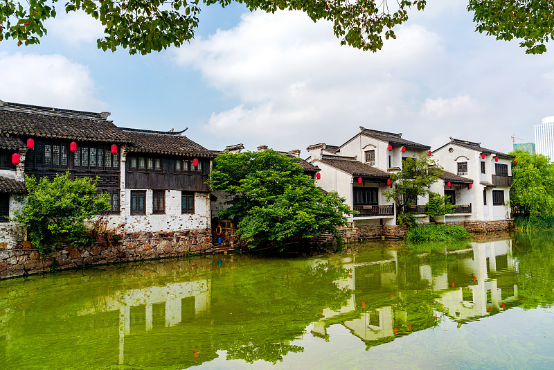 乌镇,风景,传统,世界遗产,著名景点,西塘古镇,河流,运河,户外,建筑