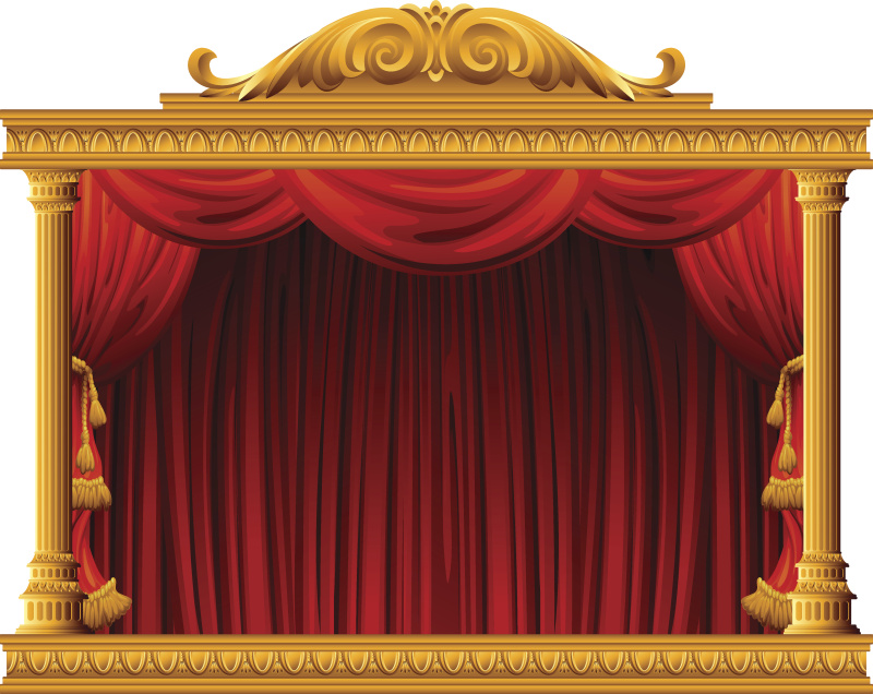 舞台,剧院,歌剧,背景幕,边框,金色,背景,黄金,百老汇,颁奖典礼