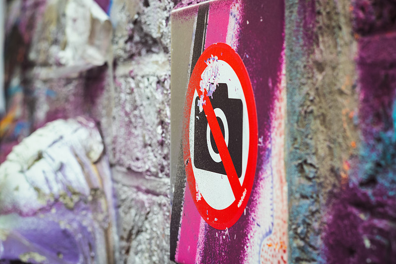 相机,布里克巷,伦敦,不,禁止进入记号,机敏,绘画插图,标签,英格兰,旅行者