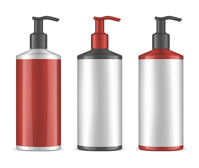瓶子,白色,红色,矢量,化妆用品,商品,绘画插图,空白的,黑色,包装