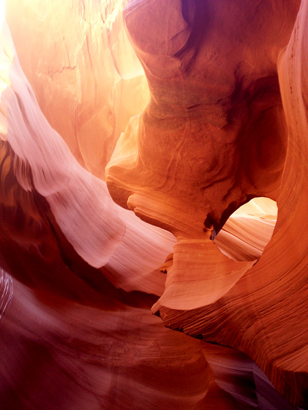 沙岩,书页,亚利桑那,美国,岩层,下羚羊谷,著名自然景观,橙色,羚羊谷,大峡谷