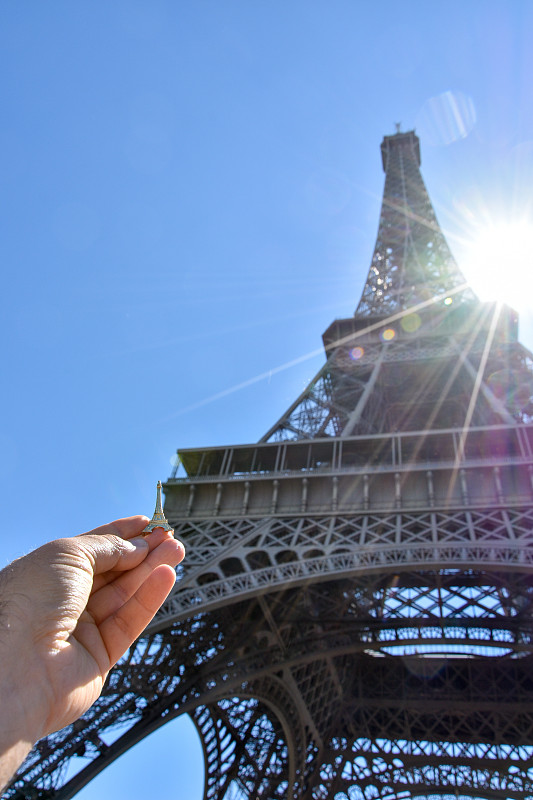 法国,埃菲尔铁塔,纪念碑,巴黎,夏天,国际著名景点,菜园,孚日广场,照明设备,卢浮宫