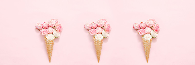 玫瑰,粉色,冰淇淋,抽象,周年纪念,一个物体,母亲,女人,装饰物,想法