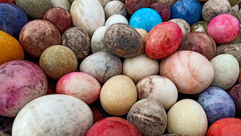 色彩鲜艳,大理石装饰效果,复活节彩蛋,安纳托利亚,可爱的,传统,华丽的,复活节,彩色背景,星期一