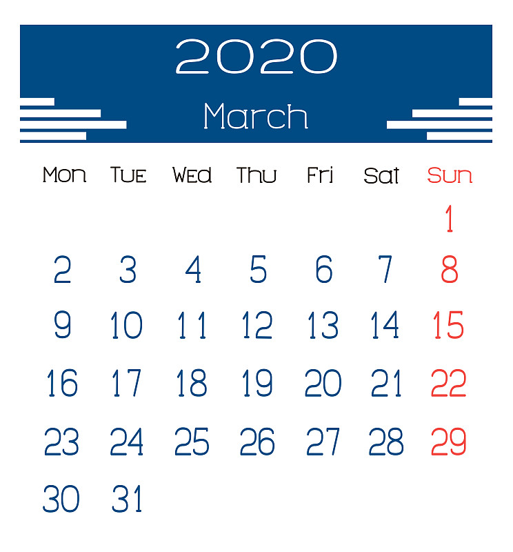 2020,模板,矢量,日历,英语,绘画插图,台历,事件,月,星期六