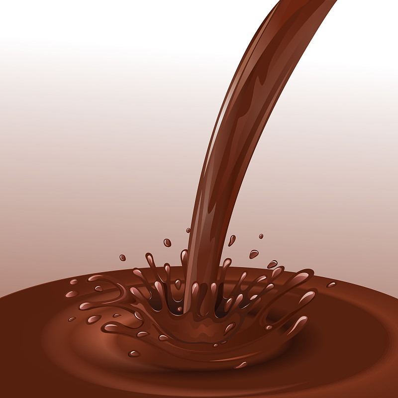巧克力,饮料,热,暗色,传单,牛奶,食品,糖浆,模板,糖果