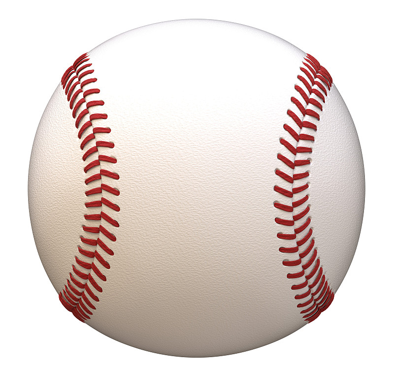 棒球,三维图形,剪贴路径,接缝,运动,一个物体,背景分离,球,肮脏的,设备用品