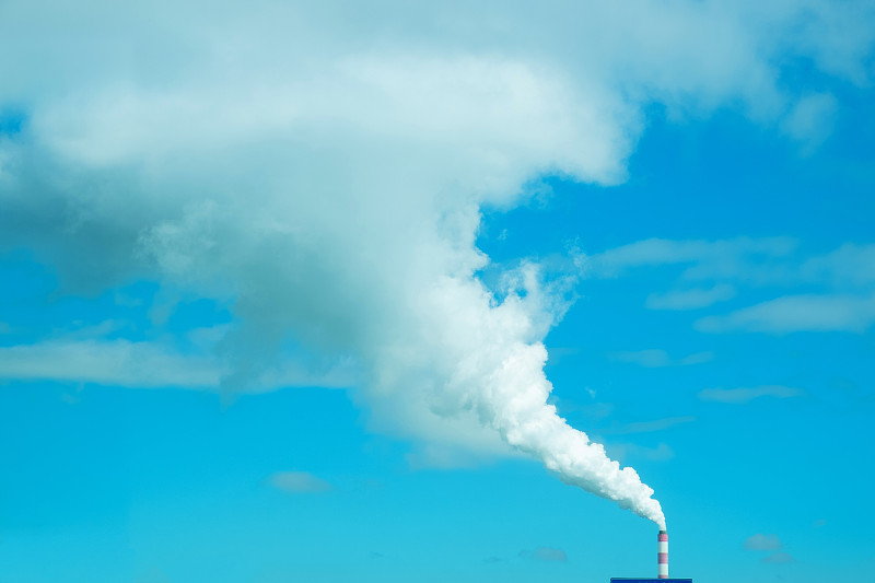 白色,工厂,烟,烟囱,气候,云景,温室气体,技术,云,浓烟