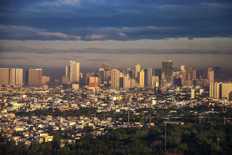 菲律宾,马尼拉,早晨,伦敦城,平衡,商务,交通,现代,建筑业,著名景点