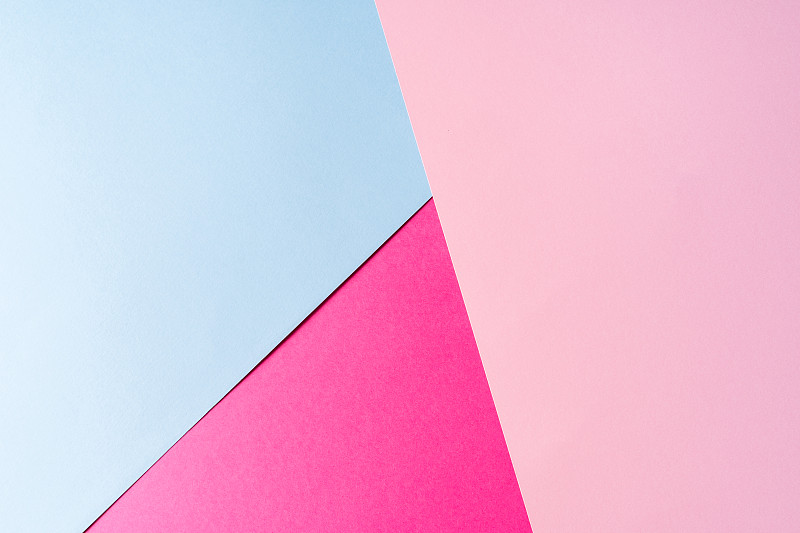 几何形状,平铺,背景,纸,极简构图,创造力,粉色,蓝色,线条,简单
