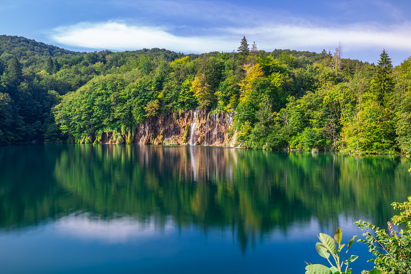 克罗地亚,国内著名景点,纯净,世界遗产,环境,环境保护,船,池塘,湖,小路