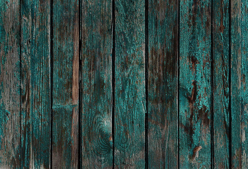 厚木板,古典式,涂料,墙,青绿色,地板,木材,复古风格,肮脏的,乡村风格