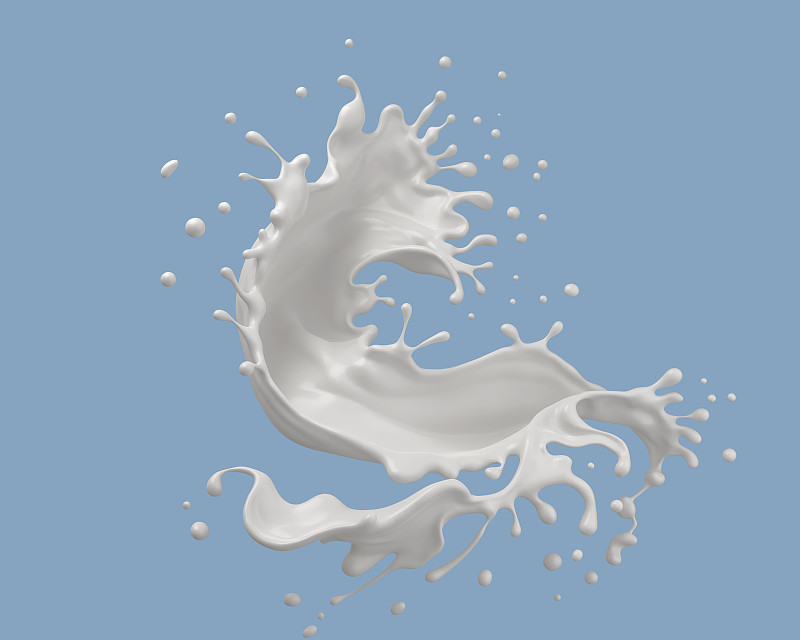 牛奶,白色,液体,钙,饮料,奶制品,纯净,清新,自然界的状态,背景分离