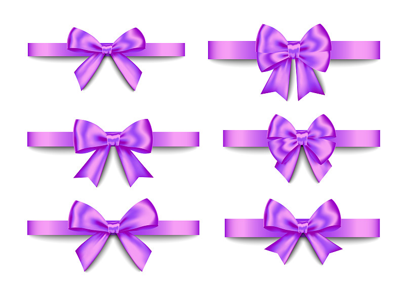 紫色,蝴蝶结,礼物,新年,华丽的,请柬,事件,贺卡,背景分离