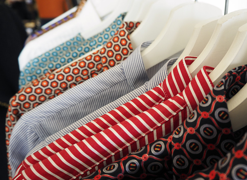 衬衫,酷,垒起,纺织品,复古风格,现代,,米兰,米兰时装周,丝绸,红色