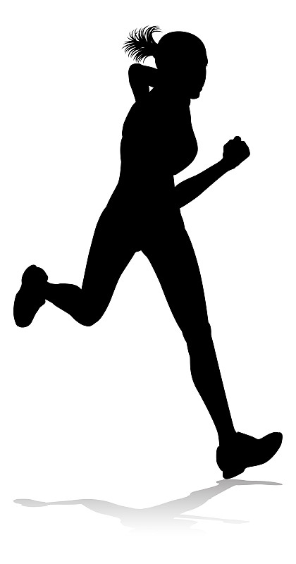 田径赛,慢跑,体育比赛,活力,运动,职业运动员,仅青少年,阴影,仅女人,仅一个女人