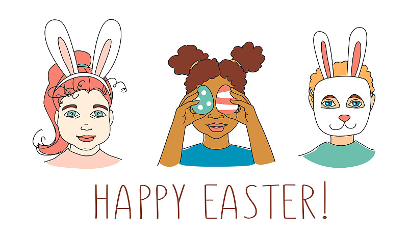 Set,of,Diverse,Kid's,Children's,boys,and,girls,head,diversity,.,Happy,Easter,funny,banny,rabbit,cotume,ears,and,painted,eggs.,Hand,drawn,line,drawing,doodle,vector,illustration,poster,greeting,cardSet,of,Diverse,Kid's,Children's,boys,and,girls,head,diversity,.,Happy,Easter,funny,banny,rabbit,coыtume,ears,and,painted,eggs.,Hand,drawn,line,drawing,doodle,vector,illustration,poster,greeting,card