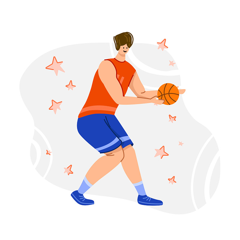 运动,概念,篮球运动员,篮子,一个物体,背景分离,高个子,一个人,进球,剪贴画