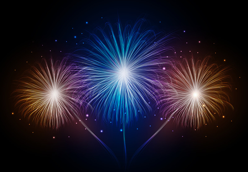 节日,放焰火,美国国庆日,矢量,传统,周年纪念,事件,新年前夕,传统节日