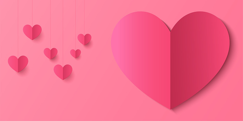 Love,pattern,on,pink,background,,sweet,love,,valentine,card,or,poster,template、banner.