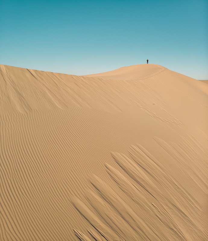 无人机,一个人,纹理,在上面,沙丘,航拍视角,男性,热,比例,新南威尔士