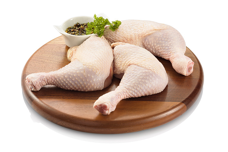 鸡腿,生食,牛排,清新,背景分离,食品,腿,成分,白肉,蛋白质