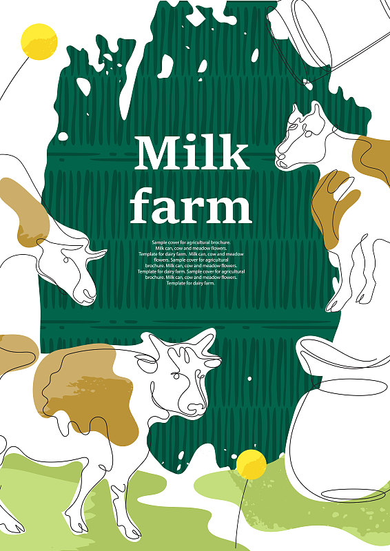 农业,小册子,牛奶,母牛,草地,Carpet,Sample,花,覆盖
