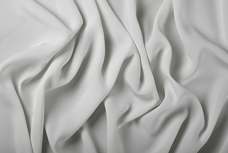 折叠的,纺织品,白色,打褶,背景