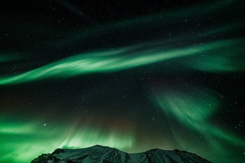 北极光,冰岛国