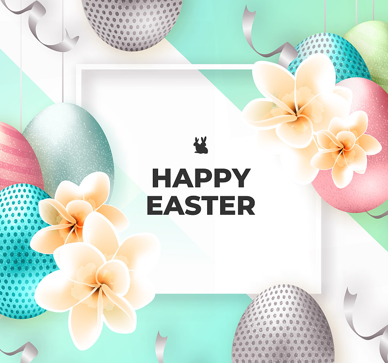 鸡蛋,边框,复活节,幸福,彩色图片,背景