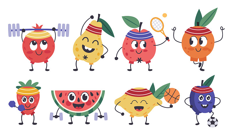 运动,水果,柠檬,乐趣,计算机图标,苹果,锻炼