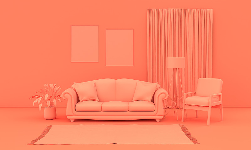 橙色,背景聚焦,留白,平原,单色调,室内,住宅房间,三维图形,照明设备,个人随身用品
