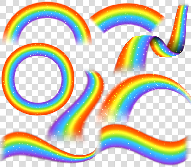 计算机图标,彩虹,透明,分离着色,背景