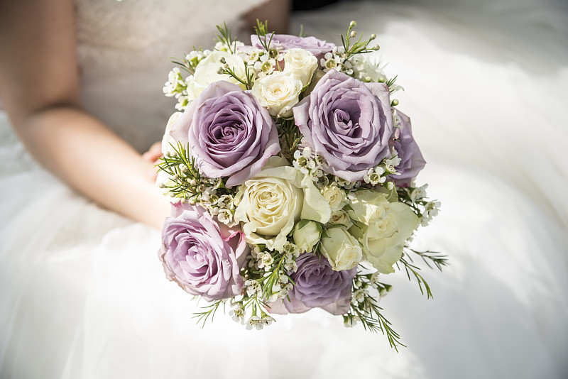 婚礼,花束,白色,紫色,玫瑰,请柬,贺卡,水彩画颜料,背景分离,边框