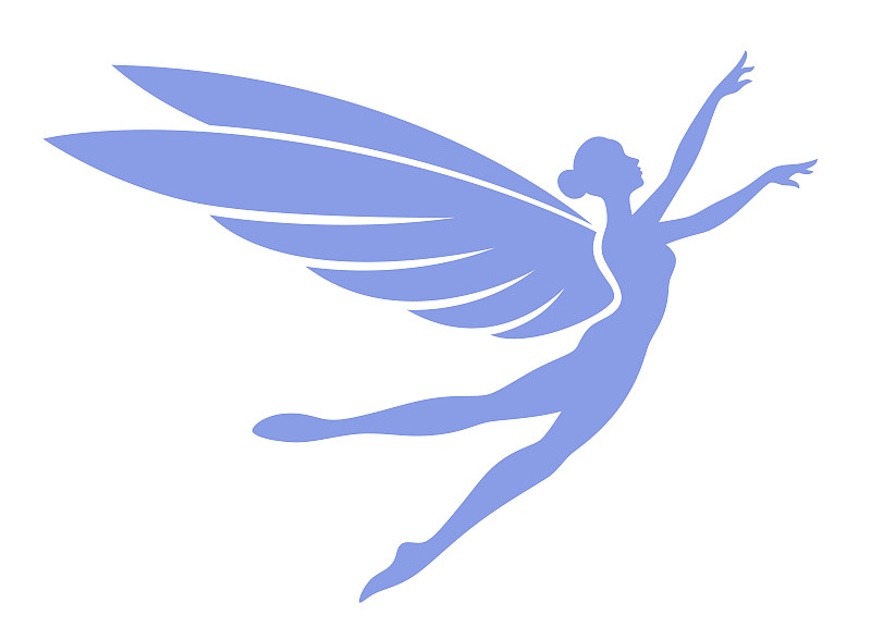 翅膀,仙女,安逸,背景分离,自由,女人,蛾,童话故事,虚拟角色,女神
