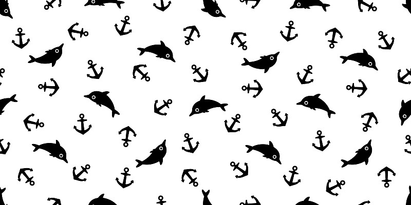 海洋,绘画插图,矢量,背景,海盗,鱼类,锚,鲨鱼,船