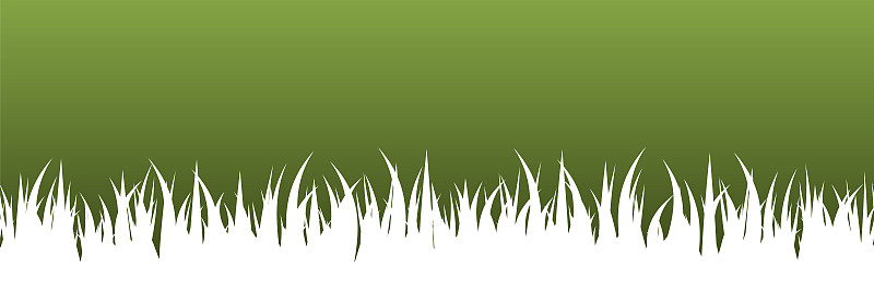 漏字板,白色,绿色,草,分离着色,草坪,线条,背景分离,枝繁叶茂,剪影